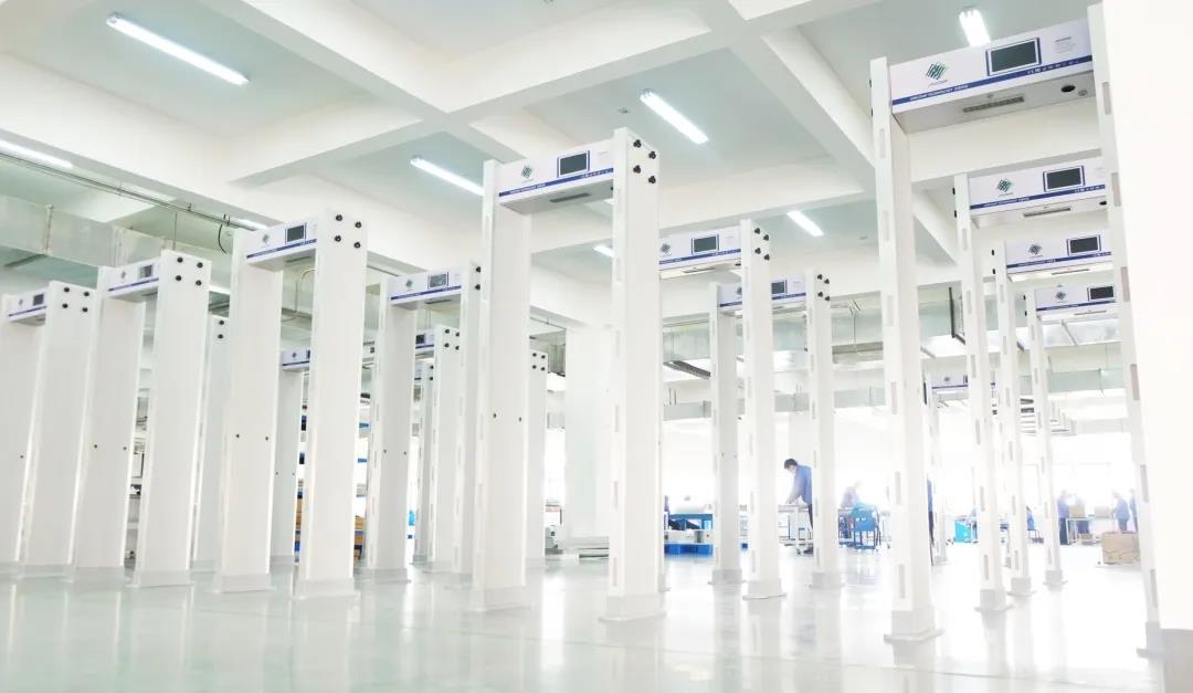 日联科技测温安检门再掀出货狂潮，百台设备运往济南！